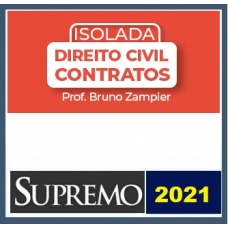 Direito Civil: Contratos Bruno Zampier - 2021 (SUPREMO 2021) - Isolada